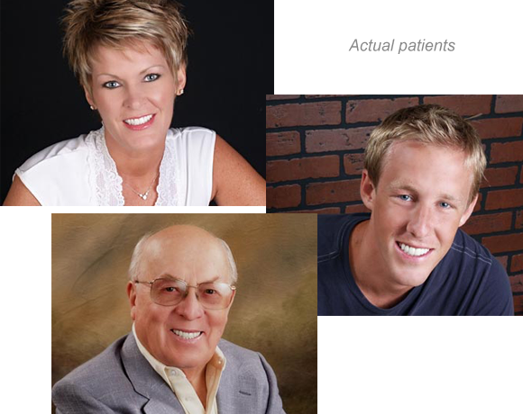 Photo of actual patients